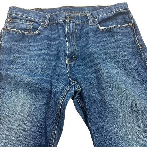 Levi's 514 Jeans Mens‎ Size 38 X 32 Blue Straight Leg Fit Medium Wash Denim - Picture 8 of 14